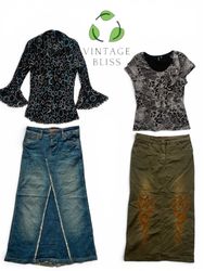 Y2K Aesthetic Bundle - 10 Stylish Pieces (VB 13)
