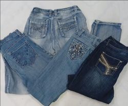 Y2k Embroided Jeans(0001)