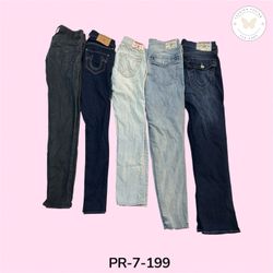 True Religion Women's Skinny Fit Stretch Denim Jea..
