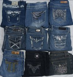 Y2k Embroided Jeans(0005)