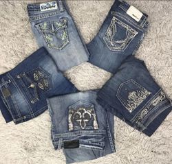 Y2k Embroided Jeans(0009)