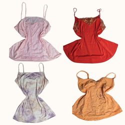 Y2K Faded Rose Cami Tops - ST-033