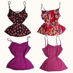 Y2K Fruit Punch Cami Tops - ST-035