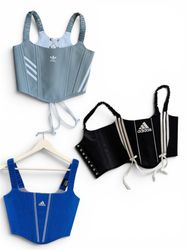 Upcycled Adidas Corset Bustiers Bundle