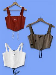 Upcycled Nike Corset Bustiers Bundle