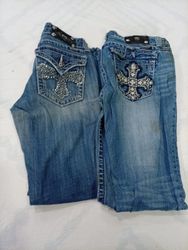 CR10185 Vintage Miss Me Flare & Straight Jeans