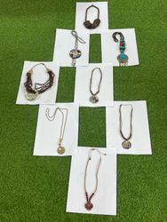 Boho Wooden Pendant Necklaces Collection | Handmad..