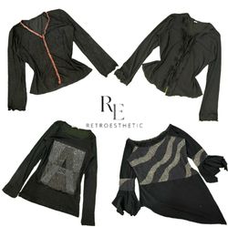 Y2K Nature Vibe Girl Full Sleeve Top RE-3512