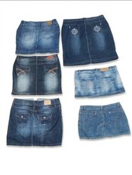 Oversize denim skirt (VM-107)