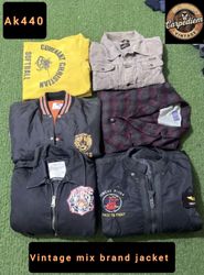 Vintage mix brand jacket ak440