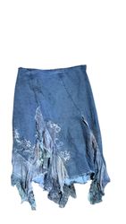 Y2K denim skirts