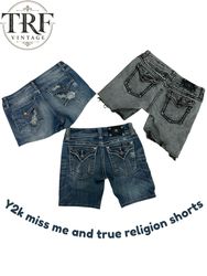 Y2K Branded Mini Shorts.     #103