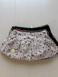Frauen Y2K Low Rise Mini-Mikro-Röcke