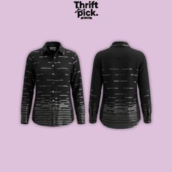 Y2K Camicia con Bottoni