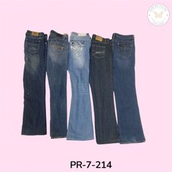 Women's High-Waist Flared Denim Jeans – Stretch Be..