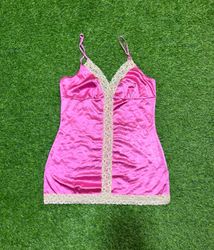 Y2k Silk Tops |  LV-142