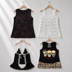 Y2K Curated Women’s Tops Collection (002)
