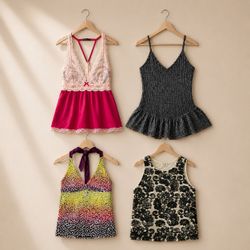 Y2K Women’s Cami Tops Bundle (001)