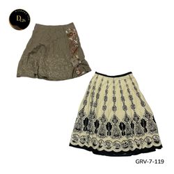 Women’s High Waist Cotton Skirt – Premium Retro Y2..