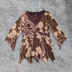 ***Y2K Floral Lace Blouses Bundle