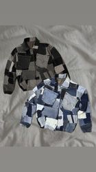 Upcycled Levi’s Multi Patch Denim Jackets