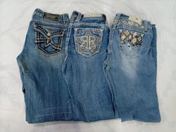 CR10213 Vintage Miss Me & Rock Revival Flare and S..