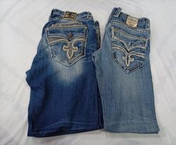 CR10217 Vintage Rock Revival Men’s Jeans