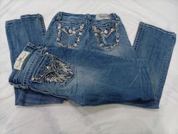 CR10219 Vintage Miss Me Flare and Straight Jeans