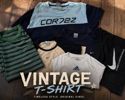 Nike & Adidas Vintage Tshirts-10 Pcs