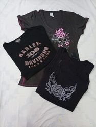 CR10239 Vintage Harley Baby Tees