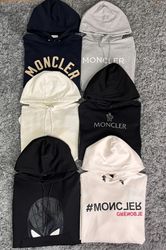 Set of 6 pcs Moncler sweatshirts and hoodies