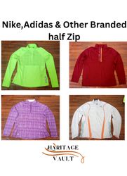 Nike,Adidas & Other Branded Halp zip