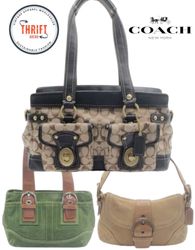 Premium Coach Legacy Scatel and Soho Bags LX505