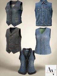 Beautiful Denim Gilets