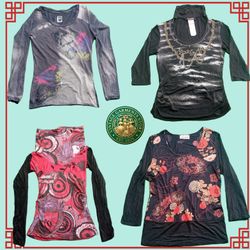Y2K Aesthetic Ladies Blouse Assorted Mixed Brands ..