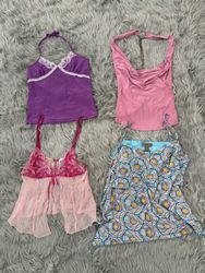 Y2K Soft Core Cami Tops