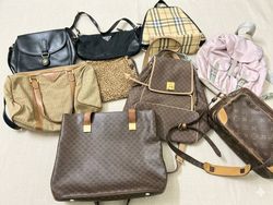 Authentic bottega prada fendi celine and lv bags