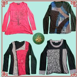 Y2K Ladies Blouse Tops mix top ,Wholesale Bundle V..
