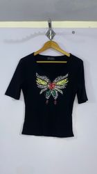 Y2K Half sleeve blouse 90's women's wear ⌛🔥
