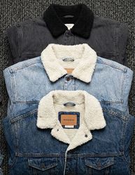 Denim Jackets Fur