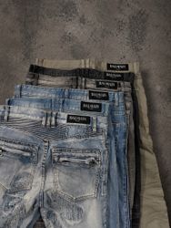 BALMAIN BIKER JEANS