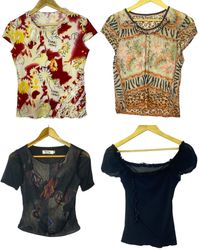 Vintage Y2K Blouse Collection  | Rare Retro Styles