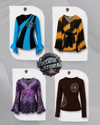 Y2K Grunge Blouse
