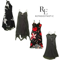 Y2K Nature Vibe Girl Maxi Dress RE-3769