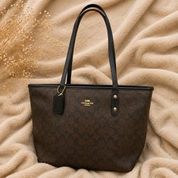 Leather Coach Bag
