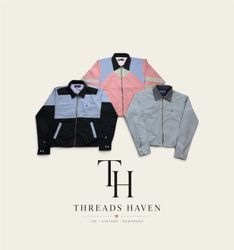 Upcycled Polo Harrington Jacket – One of a Kind Vi..