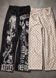 Jeans bootcut a zampa d'elefante Y2K