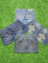 Y2K Embroidered Skirt
