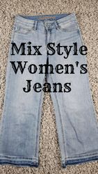 Mixed Style Branded Women's Jeans Reseller Bundle ..
