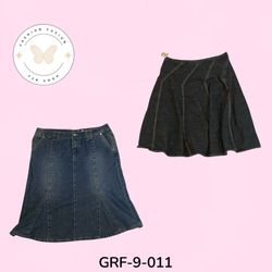 Y2K Denim Long Skirt | Vintage Women’s Denim Skirt..